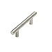 Gobrico 10 Pack Cabinet Hardware Brushed Nickel Drawer Pulls 3
