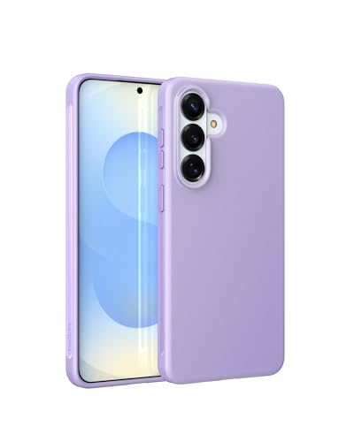 Belkin SheerForce Protect Series Magnetic Phone Case for Samsung Galaxy S26+, 4M Drop Protection, Double-Layer Slim Grip Design, Qi2 25W Wireless Charging Certified Protective Case - Lavender