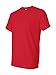 Gildan Adult 5.6 oz 50/50 Short Sleeve T-Shirt in Red - Medium