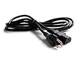 Cord Cable Plug for Tv LCD Dlp Led Monitor Screen, Ac Power,Xbox 360,Ps3, (12ft)