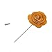 TopTie Lapel Pin Flower Boutonniere for Suit Rose for Wedding (Pack of 12)