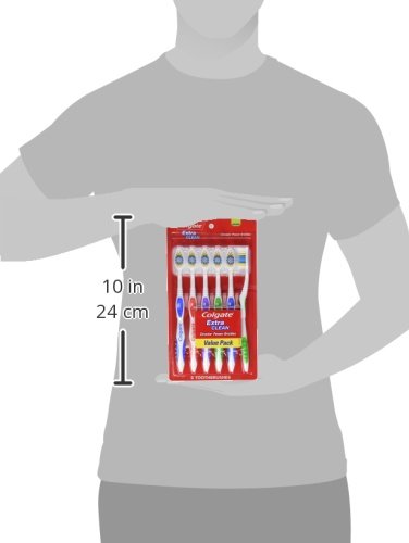 6 Colgate+Extra+Clean+Toothbrush+Medium