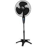Honeywell HS-1655 QuietSet 16" Stand Fan - Black 2-Pack