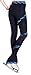 Figure Skating Spiral Polartec Polar Fleece Pants (Lighting Foil Blue, Child Large)
