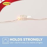 Command Decorating Clips Value Pack 40 Clear Hooks 48 Adhesive Strips view 10