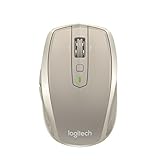 Logitech MX Anywhere 2 Wireless Mobile Mouse, Long Range Wireless Mouse with Hyper Scroll and Easy-Switch up to 3 Devices - Stone