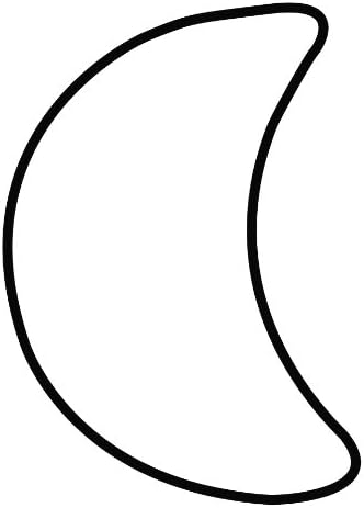 KAISER Christmas moon-shaped cookie cutter, 7cm. Premium quality, light, precise cutting, secure, pleasant handling