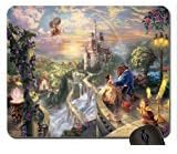 beauty and the beast 822401mouse pad computer mousepad