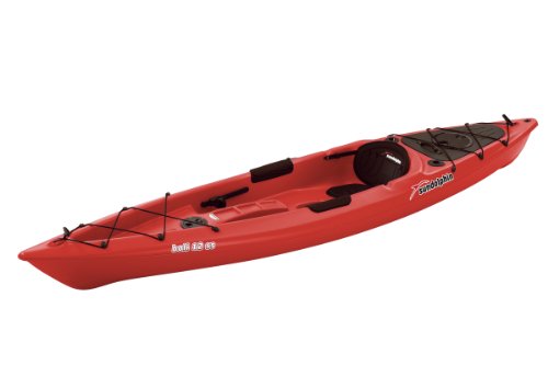 SUNDOLPHIN Sun Dolphin Bali SS Sit-on top Kayak (Red, 12-Feet)
