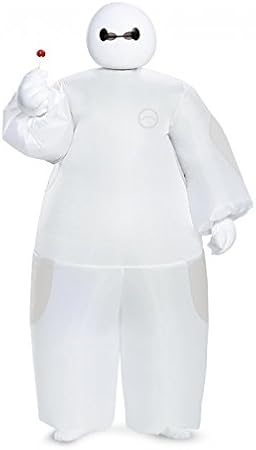 Amazon ホワイトbaymaxインフレータブル子供コスチュームベイマックスディズニー映画の爆破マスク新 ままごと ごっこ遊び おもちゃ