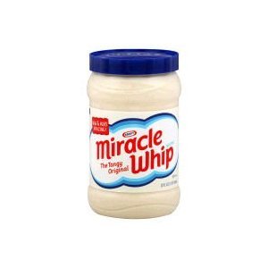 KRAFT MIRACLE WHIP DRESSING PLASTIC JAR 30 OZ (PACK OF 12)