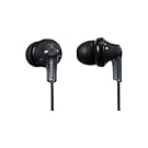 Panasonic RP-HJE120-PPK In-Ear Stereo Earphones, Black