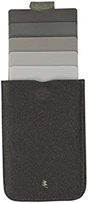 Pull-Out Card Wallet,Leather Cascading Card Purse ID Card Slim Wallet Card Package