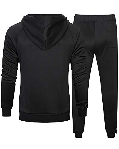 image for MACHLAB Men's Activewear Sports Jogging Sweat Suits Running TracksuitB