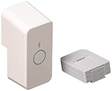 MicroBot Push (2nd Generation) - Wireless Robotic Button Pusher for Smart Home Automation (Platinum White)