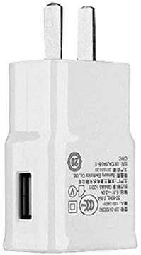 LAKA USB Plug, Power Adapter Wall Charger AC/DC Power Adapter Home Wall Charger Plug(White)