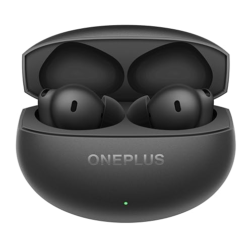 OnePlus Buds 4, Auriculares Inalámbricos Bluetooth, Gris Tormenta, E513A, Auriculares Internos con Cancelación Activa de Ruido