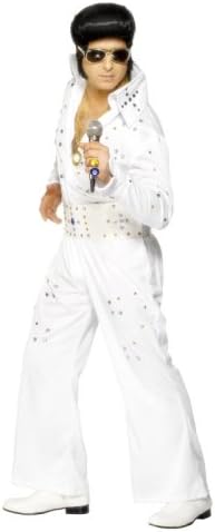 New Elvis Presley Jumpsuit Fancy Dress Costume Suit Large Amazon