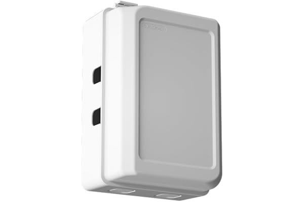 EUDEMON 1 Pack Updated Baby Safety Electrical Outlet Cover Box Childproof Plug Cover - More Space for Large Plugs Easy to Ins