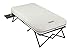 Coleman Queen-Size Airbed Cot Combination, Folding Air Mattress with Steel Frame & Side Table, Battery Pump Included, Great for Camping, Lounging, Elevated Sleeping, Guests, & More