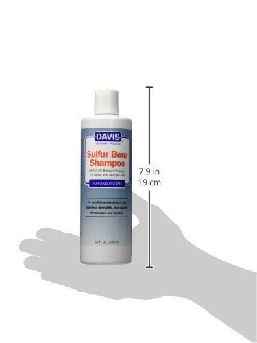 Davis Sulfur Benz Shampoo for Pets, 12 oz