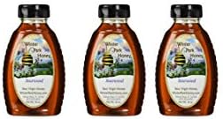 Raw Sourwood Honey (Pure Natural Honey) 16oz (3 pack)