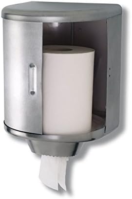 Hexotol rdca Stainless Steel Dispenser Rolls 26 X 26 X 36.5 cm, Ino satiné, 26x26x35.5 cm