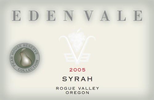 Old World Style: 2005 Edenvale Reserve Syrah 750 mL