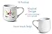 Ceramic Reusable Coffee/Tea Mug: Cute Novelty Unicorn Hot Coffee or Tea Cup - Believe In Magic