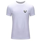 True Religion For 2016 Mens Printed Short Sleeve tops t shirts