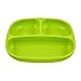 Re-Play 3 Count Divided Plates, Pink, Green, Sunny Yellow