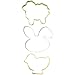 Wilton 3-Piece Easter Cookie Cutter Set