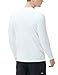 TSLA Men's Rashguard Swim Shirts, UPF 50+ Cool Running Workout Loose-Fit Long Sleeve, Sun Block White, X-Small