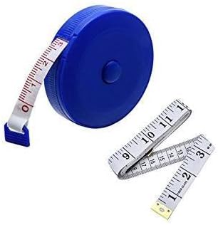 Verfanny Retractable Tape Measure, Fitness-and-activity-monitors Measure Tape, CM/INCH Soft Feet Ruler For Sewing Clothing Body Height Measurement Tailor Craft Dieting Waist Bust Soft Feet tape