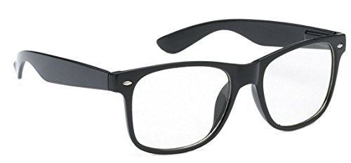 WebDeals - Childrens Kids Nerd Clear Lens Eye Glasses Non Prescription Ages 3 to 9