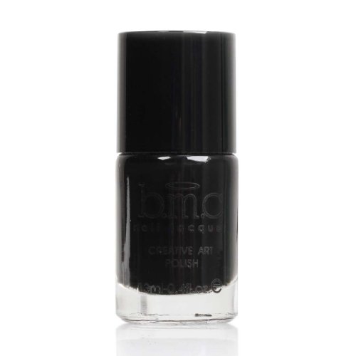BMC Nail Stamping Lacquers - Creative Art Polish Collection, Color: Noir Black BMC Nail Stamping Lacquers - Creative Art Polish Collection, Color: Noir Black