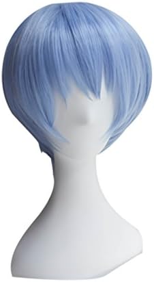 Amazon コスプレウィッグ 新世紀エヴァンゲリオン Eva 綾波レイ 風 かつら Wig 耐熱 専用ネット付 Cos Cosplay ハロウィン クリスマス パーティー アニメ コスプレ 仮装 通販