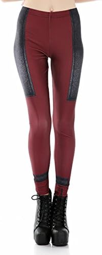 MWBAY Womens Deadpool Digital Printing Leggings Sports Yoga GYM Streetnic Work Out Fitness Pants Gifts