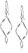 Sterling Silver Twist-Drop Earrings