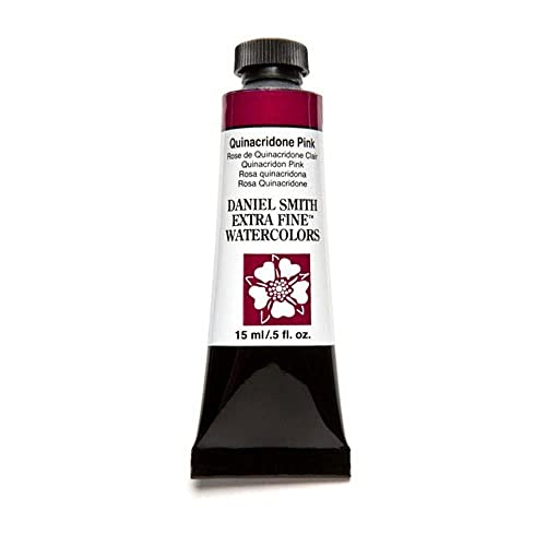 Daniel Smith ダニエル・スミス 水彩絵具 15mlチューブ (Quinacridone Pink) 284600095