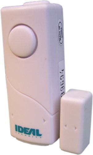 Ideal Security Inc. SK611 SOLO Mini Door and Window Contact Alarm Tiny Size, Loud 100dB Siren