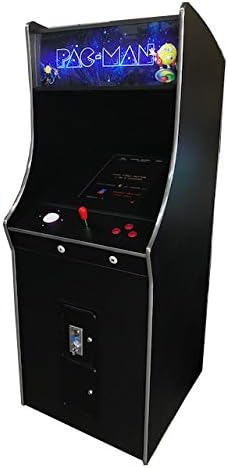 West State Gamerooms Full Size Stand Up Arcade Machine – 412 Games in 1 Upright Arcade Game Cabinet with Track Ball – Pre-Assembled 2 Player Retro Video Game 19 -Screen - Commercial Grade