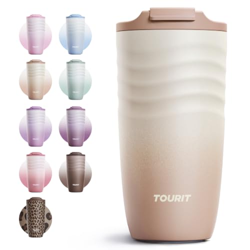 TOURIT 16 oz Insulated Travel Mug
