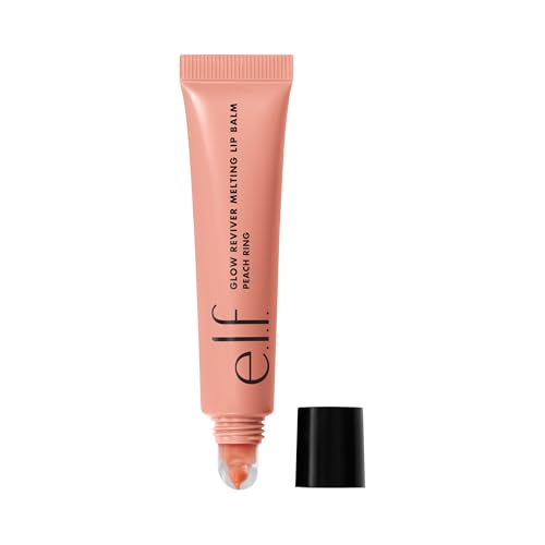 e.l.f. Glow Reviver Melting Lip Balm, Hydrating Tinted Lip Balm For A Glossy Fi…