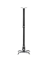 VonHaus Soporte universal de proyector, altura regulable hasta 25.5 inches, gira 30 grados & se inclina 15 Grados