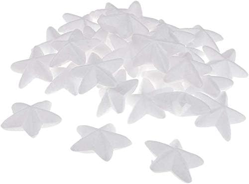 30pcs Foam Models Balls Star Shape Balls for DIY Craft Modeling Wedding Decorations