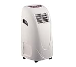 Global Air 10,000 BTU Portable Air Conditioner Cooling /Fan with Remote Control in White