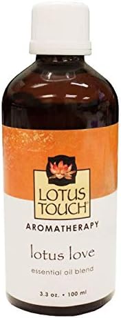Lotus Love Essential Oil Blend by Lotus Touch, 100 ml Bottle - 100% Pure Therapeutic Grade Essential Oil Blends for Aromatherapy - A Unique Essential Oil Blend with Relaxing & Meditative Oils