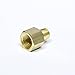 FasParts Brass Pipe Reducer Adapter Male to Female Adaptor Fitting 1/4
