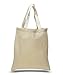 Set of 24 Blank Cotton Tote Bags Reusable 100% Cotton Reusable Tote Bags (2 dozen)